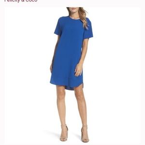 Felicity & Coco Crepe Shift Dress